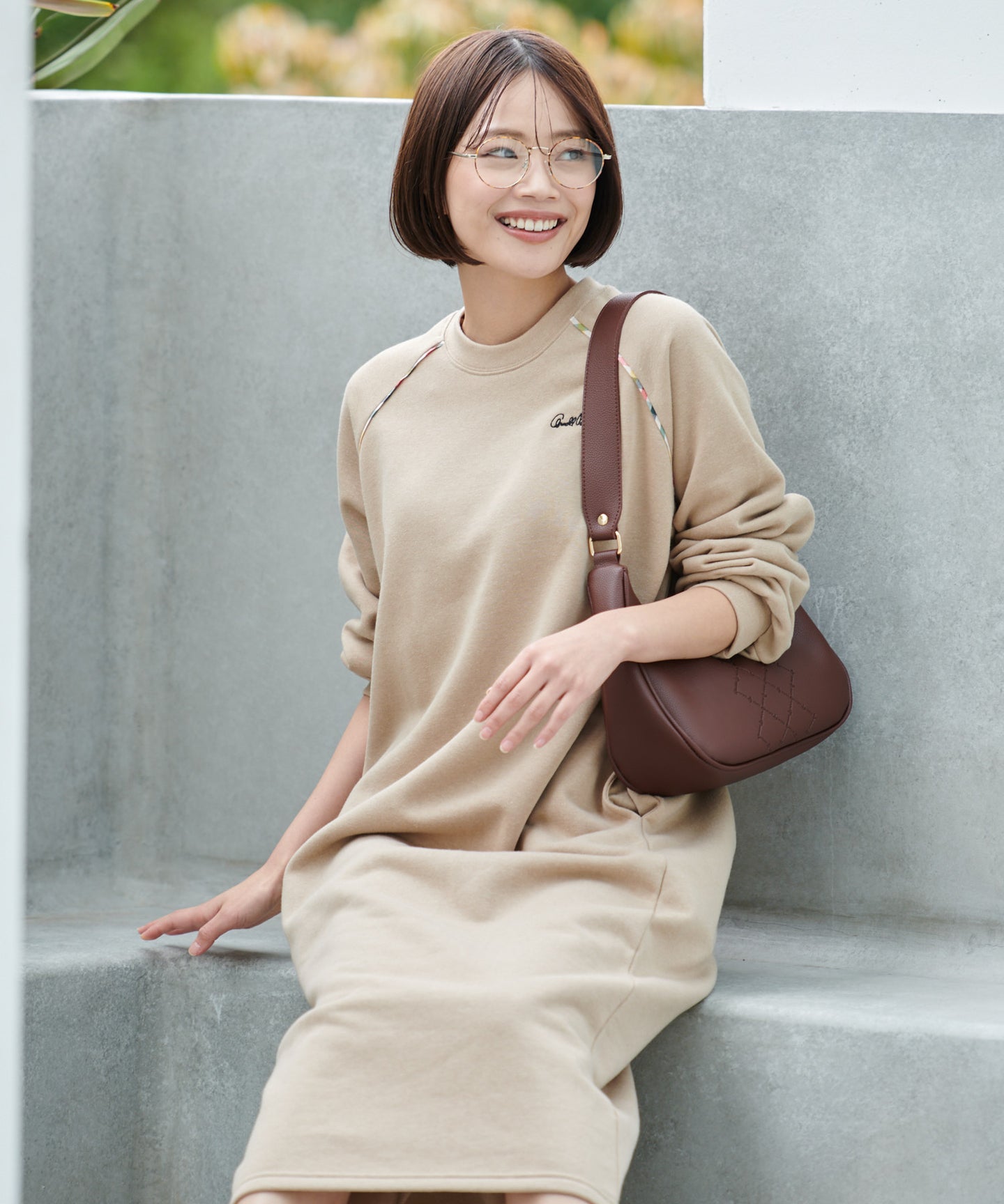 Arnold Palmer モノグラムホーボーバッグ